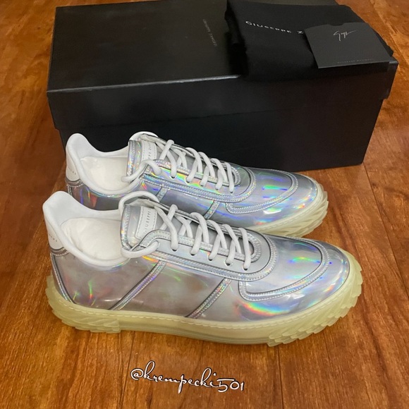 giuseppe zanotti NIB shimmering lowtops for men - Picture 7 of 16